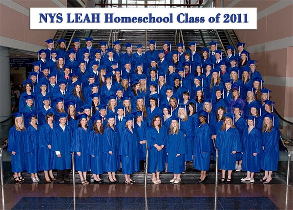 NYS LEAH Graduating class of 2011 - Homeschool Graduates